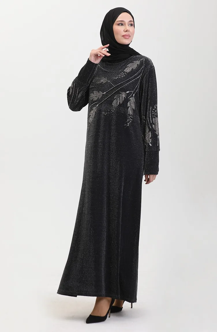 Stone Abendkleid 0431-04 Schwarz 0431-04