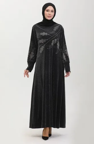 Stone Abendkleid 0431-04 Schwarz 0431-04