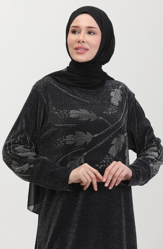 Stone Abendkleid 0431-04 Schwarz 0431-04