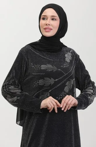 Stone Abendkleid 0431-04 Schwarz 0431-04