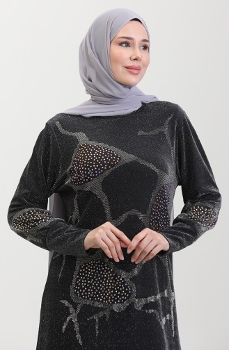 Stone Abendkleid 0432-04 Schwarz 0432-04
