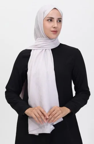 Madame Mary Drop Jacquard Sjaal 19085-04 Lichtgrijs 19085-04