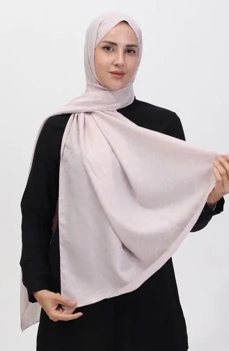 Madame Mary Ivy Jacquard Sjaal 19088-20 Licht Poeder 19088-20