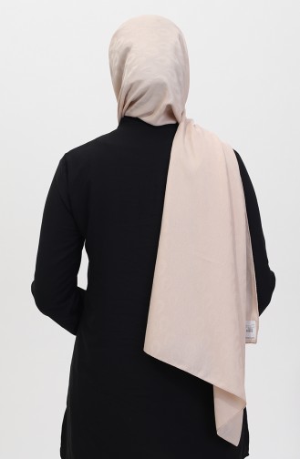 Madame Mary Drop Jacquard Shawl 19085-19 Beige 19085-19