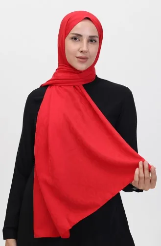 Madame Mary Damla Jakar Şal 19085-08 Kırmızı