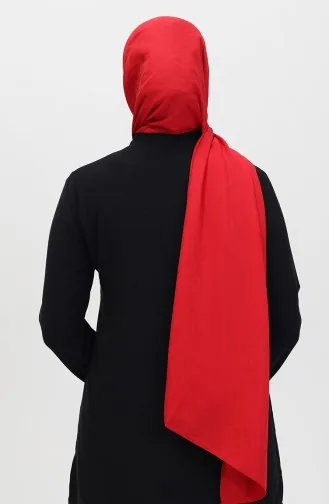 Madame Mary Damla Jakar Şal 19085-08 Kırmızı