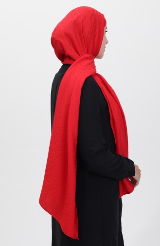 Madame Mary Floral Jacquard Shawl 19086-08 Red 19086-08