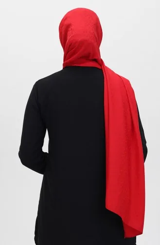 Madame Mary Blumen-Jacquard-Schal 19086-08 Rot 19086-08