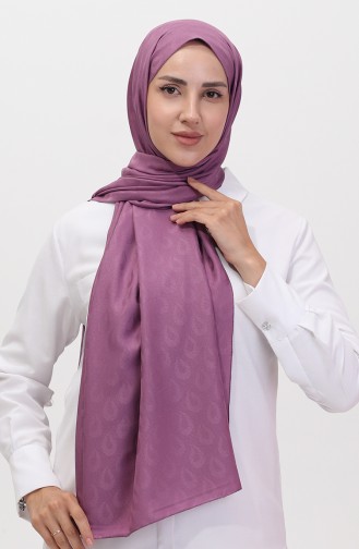 Madame Mary Drop Jacquard Shawl 19085-10 Lilac 19085-10