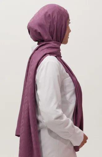 Madame Mary Damla Jakar Şal 19085-10 Lila