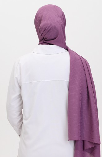 Madame Mary İvy Jacquard Shawl 19088-10 Lilac 19088-10