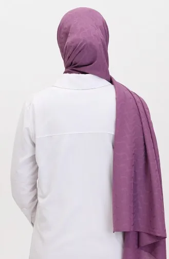 شال جاكار مادام ماري 19088-10 بنفسجي فاتح 19088-10