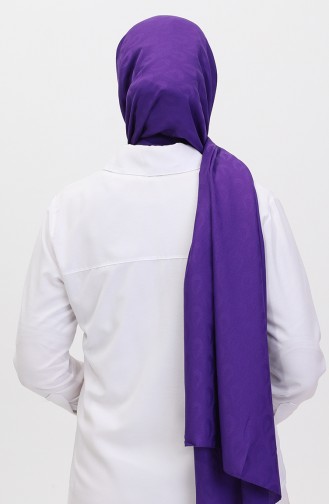 Madame Mary Drop Jacquard Shawl 19085-09 Purple 19085-09