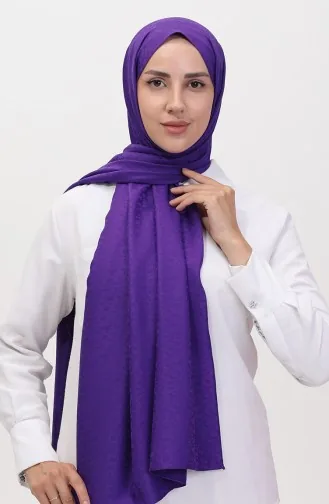 شال جاكار بزهرة مادام ماري 19086-09 بنفسجي 19086-09