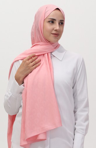 Madame Mary Drop Jacquard Shawl 19085-11 Pink 19085-11
