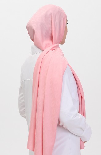 Madame Mary Drop Jacquard Shawl 19085-11 Pink 19085-11