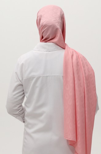 Madame Mary Drop Jacquard Shawl 19085-11 Pink 19085-11