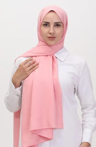 Madame Mary Bloemenjacquard Sjaal 19086-11 Roze 19086-11