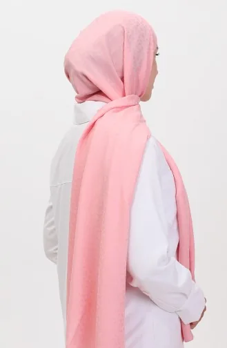 Madame Mary Bloemenjacquard Sjaal 19086-11 Roze 19086-11