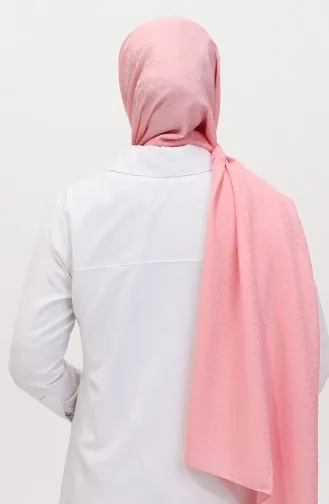 Madame Mary Bloemenjacquard Sjaal 19086-11 Roze 19086-11