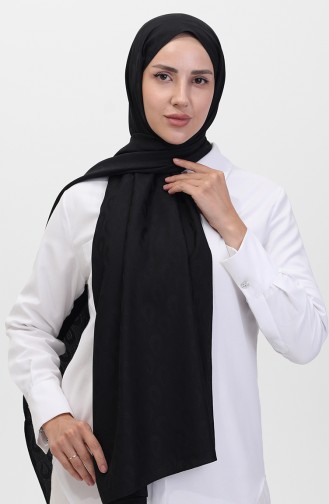 Madame Mary Drop Jacquard Shawl 19085-01 Black 19085-01