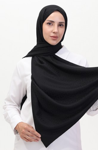Madame Mary Floral Jacquard Shawl 19086-01 Black 19086-01