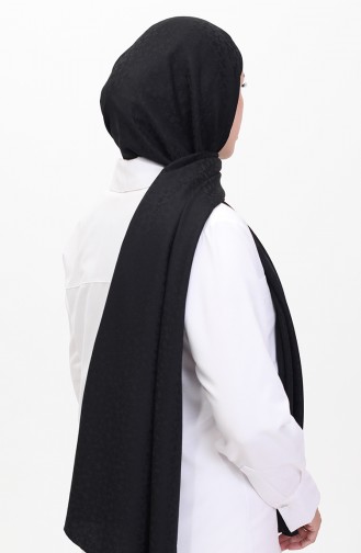 Madame Mary Floral Jacquard Shawl 19086-01 Black 19086-01