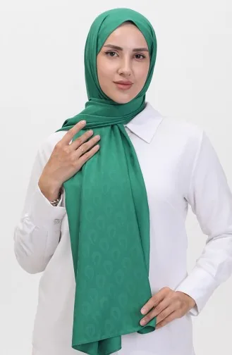 Madame Mary Damla Jakar Şal 19085-14 Yeşil