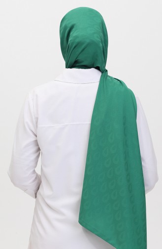 Madame Mary Drop Jacquard Shawl 19085-14 Green 19085-14