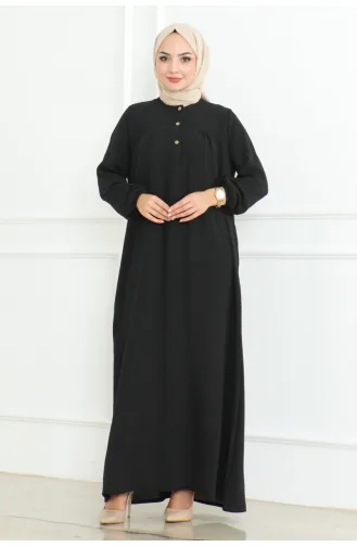 Robe Plissée Aerobin 203-01 Noir 203-01