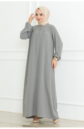 Robe Plissée Aerobin 203-02 Gris 203-02