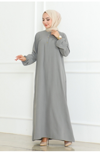 Robe Plissée Aerobin 203-02 Gris 203-02