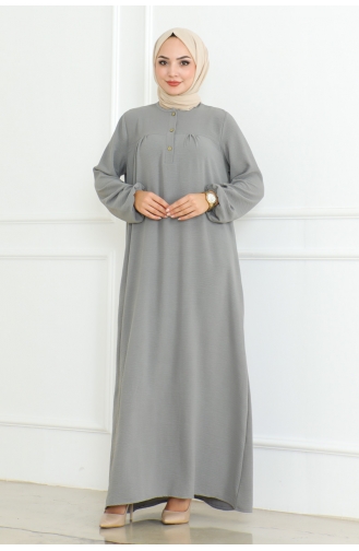 Robe Plissée Aerobin 203-02 Gris 203-02
