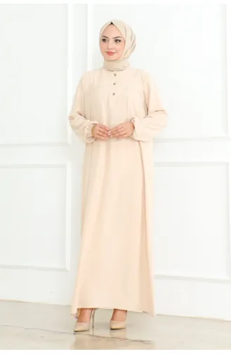 Robe Plissée Aerobin 203-05 Beige 203-05