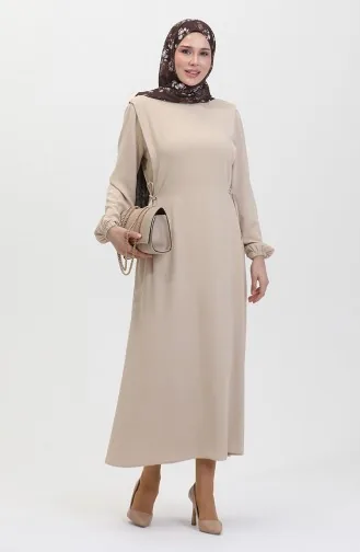 Robe à Nouer Sur Les Côtés 2001-07 Vison 2001-07