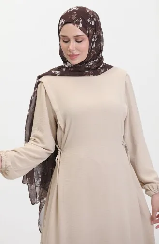 Robe à Nouer Sur Les Côtés 2001-07 Vison 2001-07