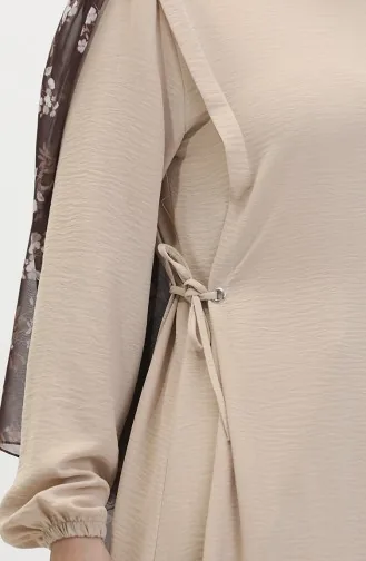 Robe à Nouer Sur Les Côtés 2001-07 Vison 2001-07