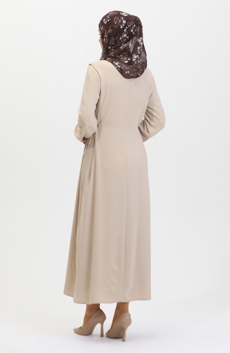 Seitlich Gebundenes Kleid 2001-07 Nerz 2001-07