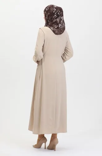 Robe à Nouer Sur Les Côtés 2001-07 Vison 2001-07