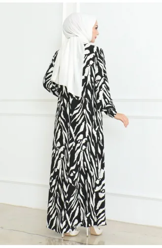 A Pleated Dress Dress 0095-01 Black 0095-01