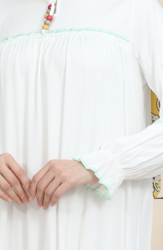 فستان سادة طويل للمحجبات 25Y1173-03 إكرو 25Y1173-03