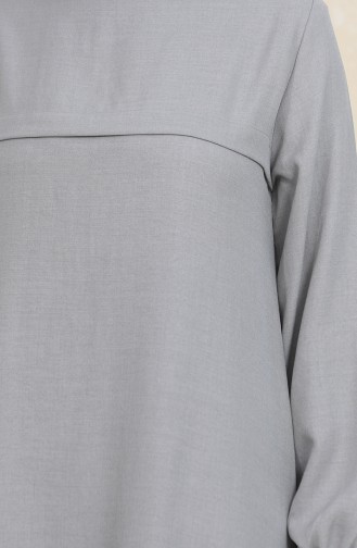 Tunic Trousers Double Suit With Elastic Sleeves 1005-04 Gray 1005-04