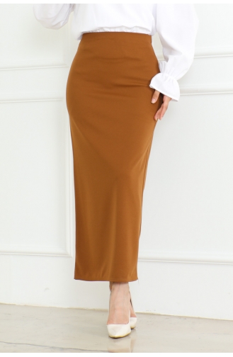 Jupe Crayon 0042-03 Tan 0042-03