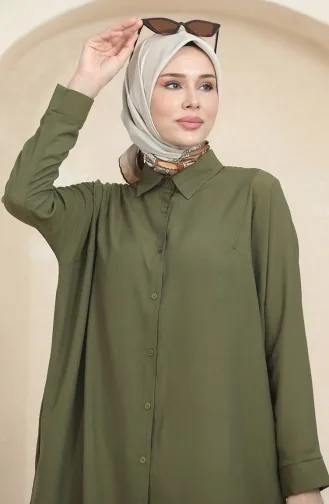 Dark Khaki Tunics 6433-13