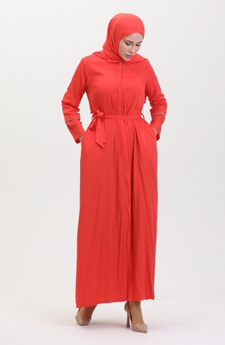 Robe Détail Pierre Avec Châle 25Y9011-04 Fleur De Grenade 25Y9011-04