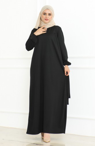 Robe De Sport A Ceinture 3028-02 Noir 3028-02
