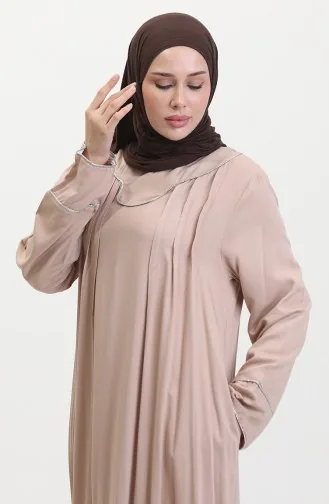 Paspelierung Plus Size Belmando Kleid 25Y9053-01 Nerz 25Y9053-01