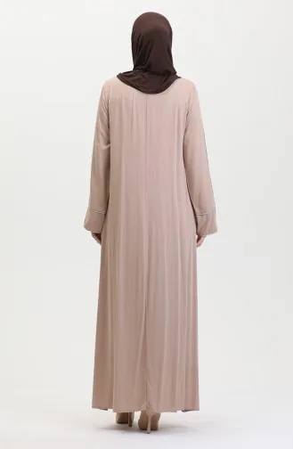 Paspelierung Plus Size Belmando Kleid 25Y9053-01 Nerz 25Y9053-01