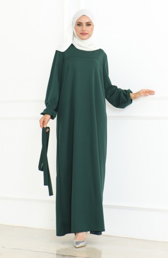 Robe De Sport A Ceinture 3028-03 Vert Emeraude 3028-03