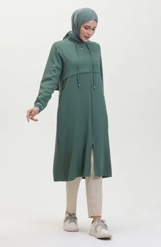 Geribbelde Cape 1014-01 Groen 1014-01